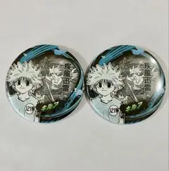 ハンターハンター コレクション缶バッジ　キルア　ジャンプフェスタ