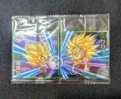 ドラゴンボール　ウエハース　シール　悟空 VS ブロリー