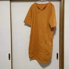 rope オレンジ 半袖 カットソーワンピースのサムネイル
