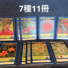 昭和レトロ　ジュニアエポカ学習帳 11冊セット　パンダ　ライオン　バンビ　新品のサムネイル