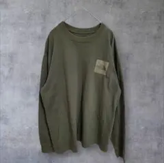 【THE NORTH FACE】 長袖カットソー オリーブLサイズ
