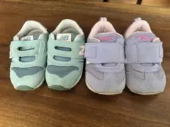 New Balance & asics キッズシューズセット