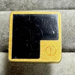 ダンヒル dunhill カフス 片方のみ 黒 ゴールド