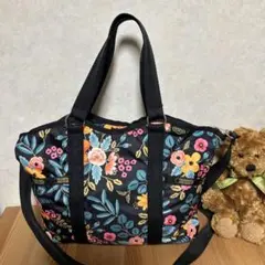 レスポートサックショルダーバッグ 花柄ボタニカル2way