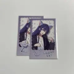 にじさんじ 長尾景 わんにゃんdays vol.2 ランダムチェキ レア