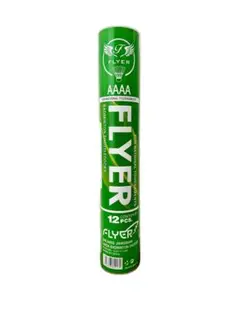 Flyerバドミントンシャトル12個入り　長持ち耐久性安定性抜群 室内外練習用