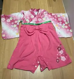 【美品】ベビー袴 女の子 70ひな祭り 節句 お食い初め 100日祝い