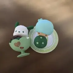 サンリオ　アイラブ抹茶　ポチャコ　キキ