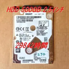 HGST HDD 500GB 2.5インチ[234]のサムネイル