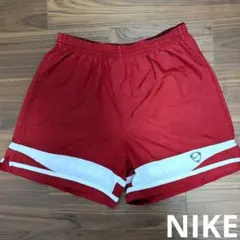 NIKE　ナイキ　ショートパンツ　ハーフパンツ　ショーツ　ゲームパンツ　赤