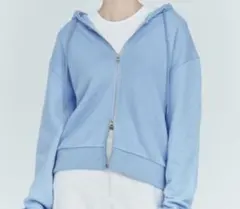 BLUE×PALANG ジップアップパーカー（ブルー）