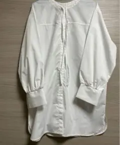 お値下げロングシャツ　長袖 チュニック　2WAY