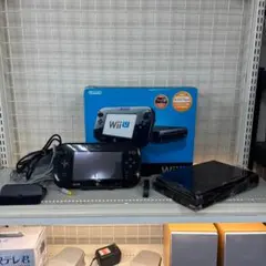 ★Wii U　本体　WUP-010　ブラック　初期化済　WiiU　ウィーユー