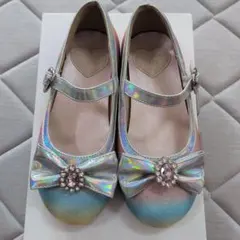 anyFAM グラデーションリボン付きフォーマルシューズ 19.0