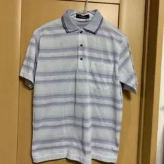 ストライプ ポロシャツ