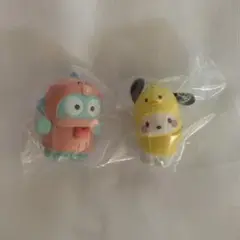 おともだちきぐるみフィギュア ハンギョドン・ポチャッコ