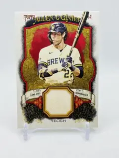 2024 Topps GINTER 実使用ジャージ クリスチャン・イエリッチ