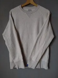 LOOPWHEELER グレー クルーネック トレーナー