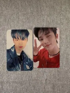 THE BOYZ キュー　トレカ　2枚セット　REVEAL ドボイズ