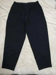 UNIQLO U フランネルイージーワイドフィットパンツ ブラック L　美品