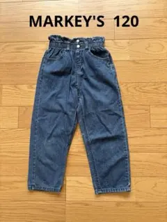 マーキーズ　ブルー　デニム　パンツ 120