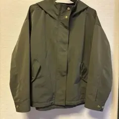 GU オリーブ モッズコートS