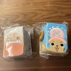 h*b様 一番くじ　ワンピースカードゲーム E賞ぬいぐるみマルチカードケース2種