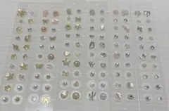 在庫セール中！耳ツボジュエリー１２０粒　金アレ対応