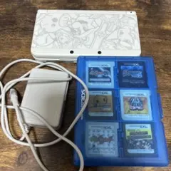 New 3DS 本体 ニンテンドー ジャンク スマブラプレート ゲームソフト