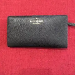 kate spade ブラック 長財布☆お値下げ