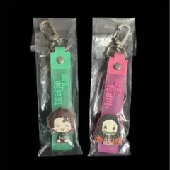 【 鬼滅の刃 】G賞 ぽこっとちゃーむ 竈門炭治郎 禰豆子 ストラップ