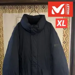 【美品】 MILLET ミレー ダウンジャケット メンズXL ネイビー