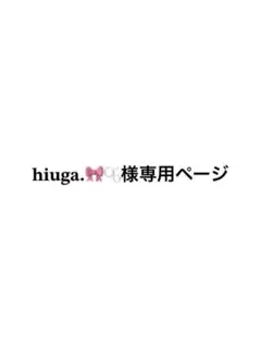 hiuga.様専用ページ