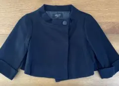 コムサイズム　ジャケット　150cm ブラック　黒