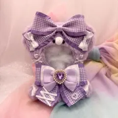 おすわりぬい服 着ぐるみ 12cm No.67 パープルくま - メルカリ