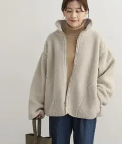 ボアジップリバーシブルジャケット　URBAN RESEARCH DOORS