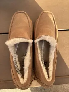 UGG ベージュ モカシン