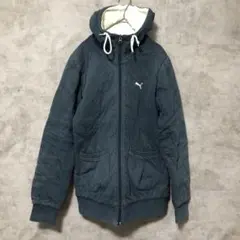 【PUMA】プーマ（M）フルジップパーカー オニオン柄 ひょうたん柄 綿素材