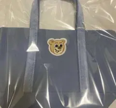 匿名配送ラブラリーバイフェイラー オールドテディ ワッペントート ライトブルーL