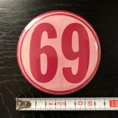 ビンテージ スラング メッセージ エロ 缶バッジ