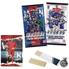 サッカー日本代表2026ウエハース 三笘薫 - メルカリ