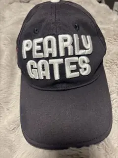 PEARLY GATES ネイビー キャップ