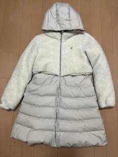 ケイトスペード　ダウンコート　アイボリー　150
