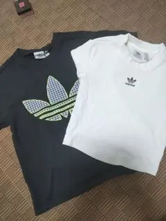 Ssize　adidas 激カワ　半袖Tシャツ 2枚セット　送料無料
