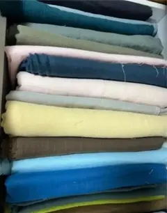 ダブルガーゼ生地 無地