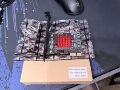 2ポートSATA PCIe 3.0拡張カード