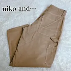 【美品】ニコアンド niko and…JEANS ペインターパンツ L