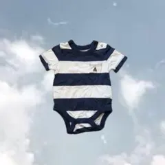 babyGap ベビー ロンパース ボーダー 半袖