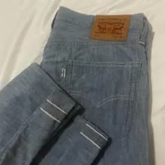Levi’s 513 日本製 W34 シャンブレーパンツ リーバイス コットンのサムネイル