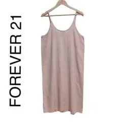 FOREVER 21 麻混 キャミワンピース